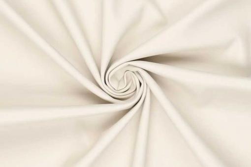 Mattes Kunstleder - Stretch - Creme 