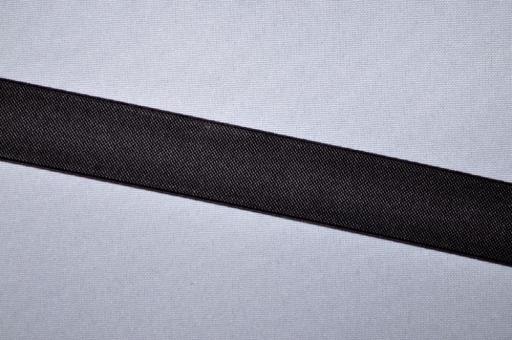 Elastik-Band 11 mm breit - meterweise - Schwarz 