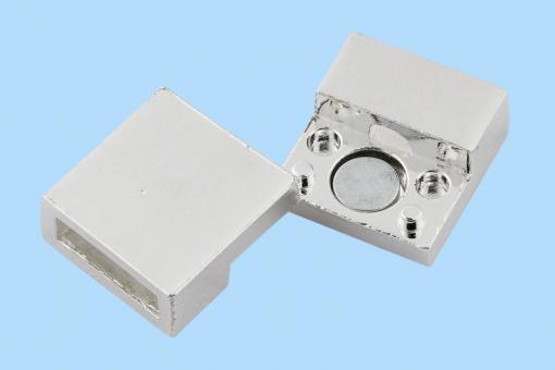 Magnetverschluss - quadratisch - 10 mm 