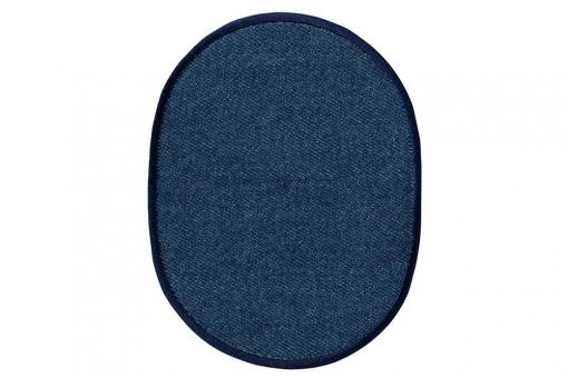 Jeansflicken - 9,5 x 12 cm - 2 Stück Mittelblau