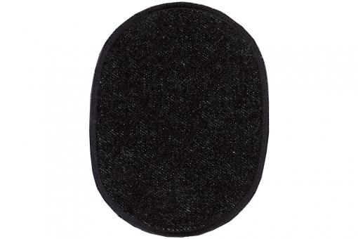Jeansflicken - 9,5 x 12 cm - 2 Stück Schwarz