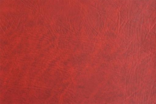 Lederimitat - Büffel Rot-Marmor