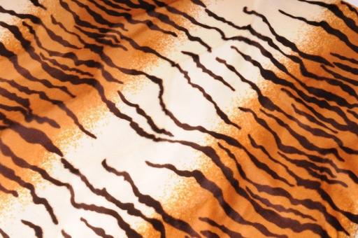 Veloursfell Tiermotive 3 mm hoch Tiger