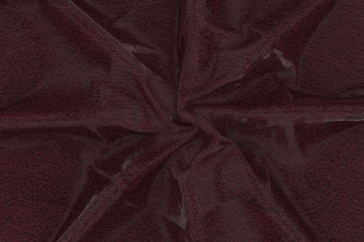 Trevira CS - Leder-Look Bordeaux