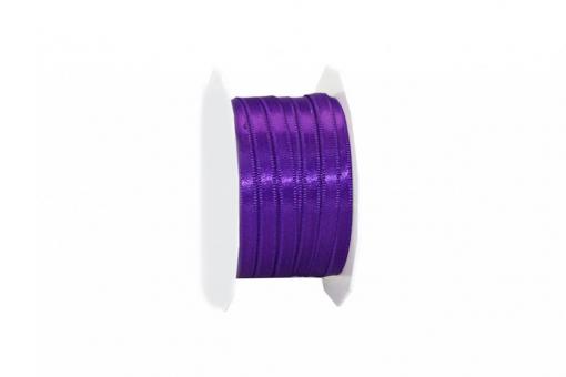 Satinband - 10 mm breit - 25-m-Rolle Lila