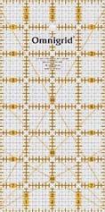 Universal Schneiderlineal 4" x 8" inch 
