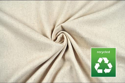 Recycling-Leinenmix Natur
