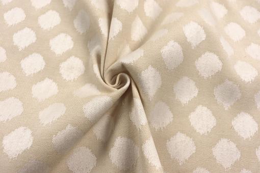 Markisenstoff Dots - Spain Summer - 160 cm Hellbeige