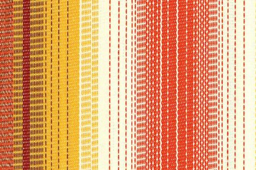 Markisenstoff 140 cm - Italy Stripes - Sunset 