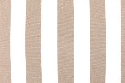 Markisenstoff Spain Summer - 160 cm - Blockstreifen Beige Blockstreifen