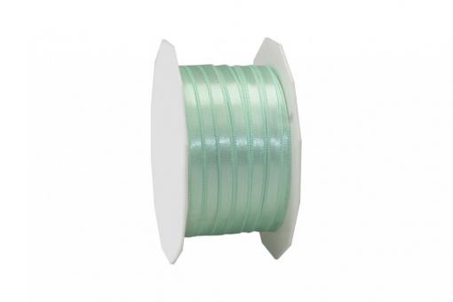 Satinband - 10 mm breit - 25-m-Rolle Mint