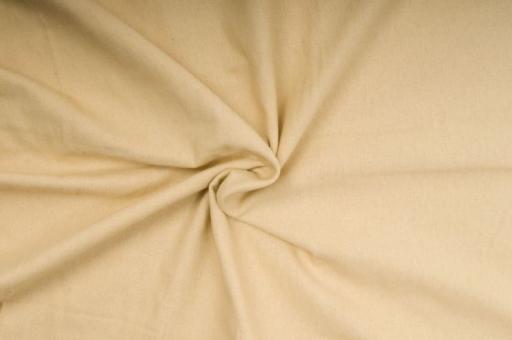 Molton leicht - 130 cm Hellbeige