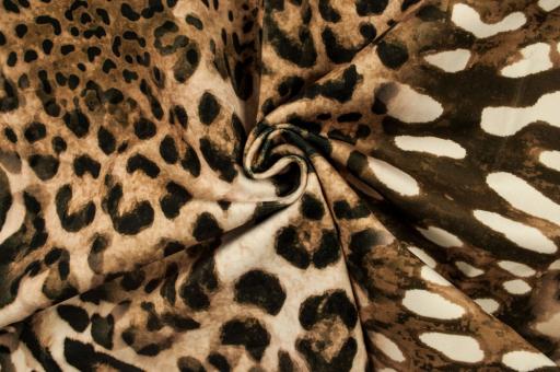 Premium Samt-Möbelstoff - Gepard 