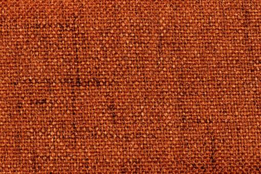 Möbelstoff - Leinenstruktur - Grob Orange 