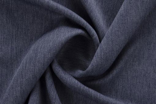 Möbelstoff Premium - 280 cm breit - Fischgrat Jeansblau