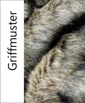 Stoffmuster: Pelzimitat - Tundra-Wolf 