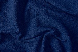 Frottee 2-seitig - 140 cm Nachtblau