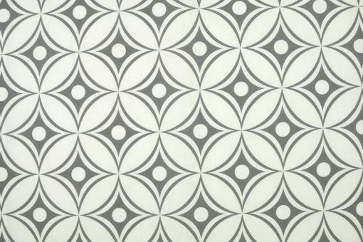 Möbelstoff Outdoor - Prisma - Creme/Grau 