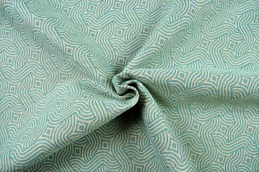 Optical Design - Outdoor-Gobelin - Mint/Creme 