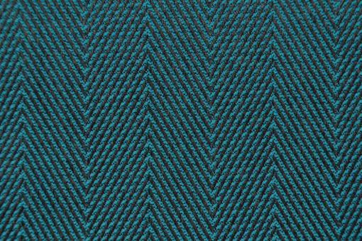 Outdoor-Stoff - Fischgrat-Muster Blau