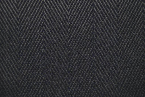 Outdoor-Stoff - Fischgrat-Muster Navy