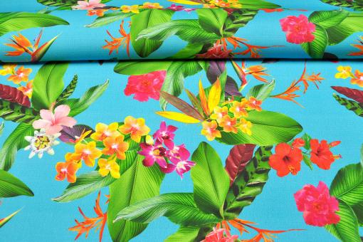 Outdoorstoff Superprint - Dralon® - Exotic Garden 