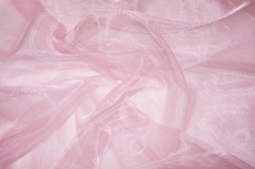 Organza Stoff Rosa