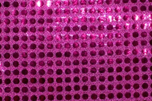 Pailletten Stoff - 1,0 Meter Pink