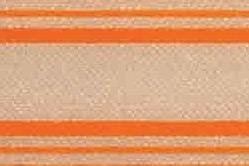 Organzaband Streifen mit Draht 25 mm - 20 m-Rolle Orange
