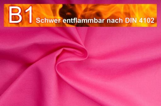 Allround Stoff exclusiv - schwer entflammbar Pink