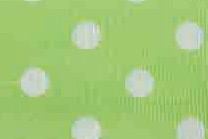 Stoffband Punkte 40 mm - 20 m-Rolle Grün
