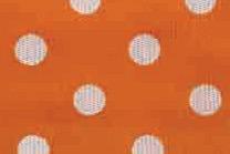 Stoffband Punkte 40 mm - 20 m-Rolle Orange