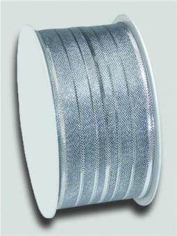 Silberband Streifen 40 mm - 20 m-Rolle 