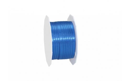Satinband - 10 mm breit - 25-m-Rolle Royalblau