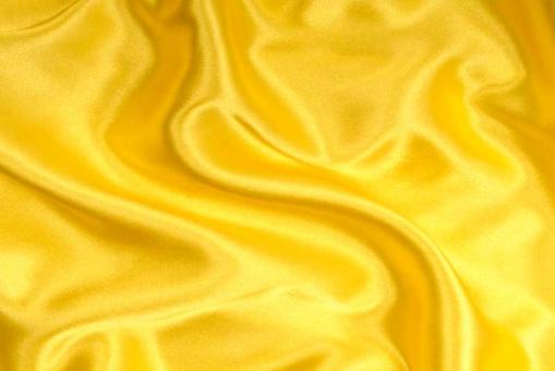 Satin schwer entflammbar Gelb