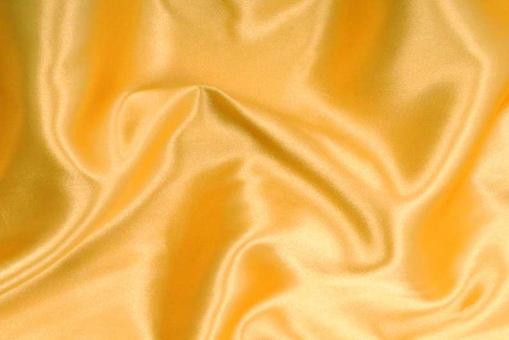 Satin schwer entflammbar Gold