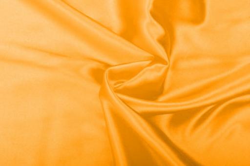 Satin Stoff Goldorange