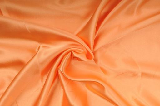 Satin Stoff Apricot