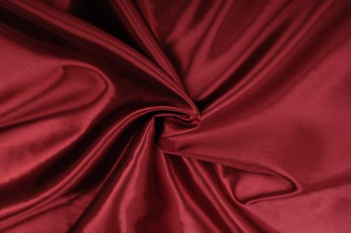 Satin Stoff Weihnachten Bordeaux