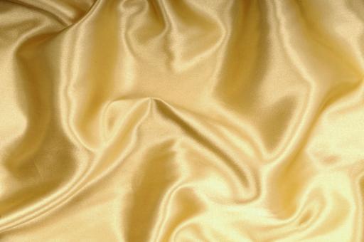 Satin schwer entflammbar Gold