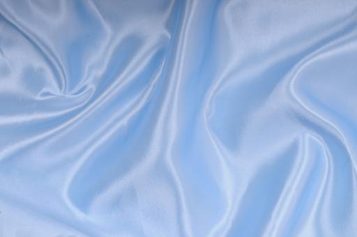 Satin schwer entflammbar Hellblau