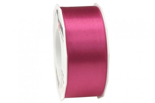 Satinband - 40 mm breit - 25-m-Rolle Pink