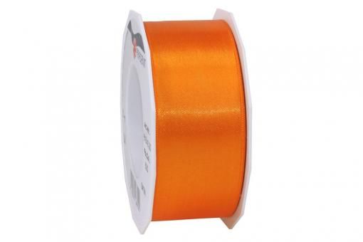 Satinband - 40 mm breit - 25-m-Rolle Orange