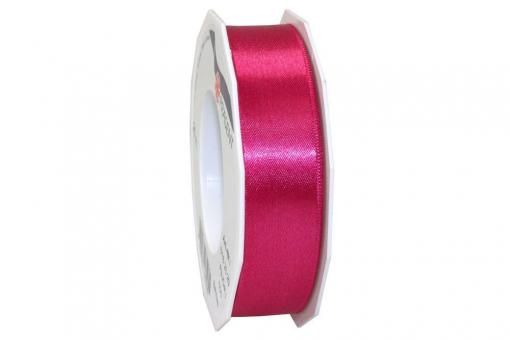 Satinband - 25 mm breit - 25-m-Rolle Pink
