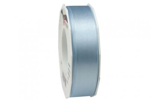 Satinband - 25 mm breit - 25-m-Rolle Hellblau