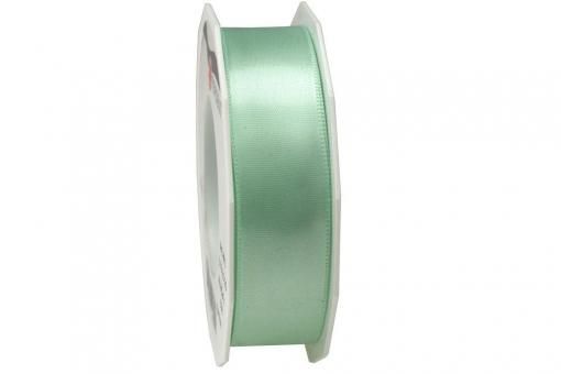 Satinband - 25 mm breit - 25-m-Rolle Mint