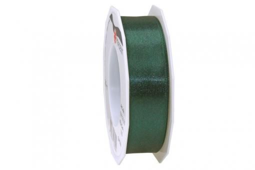 Satinband - 25 mm breit - 25-m-Rolle Tanne