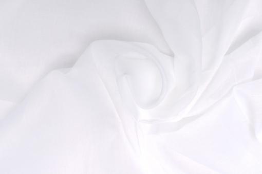 Schleiernessel - leichte Baumwolle - 420 cm - Weiß 