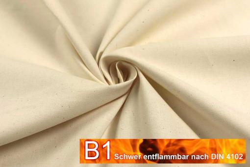 Segeltuch schwer entflammbar - 220 cm - Sand 