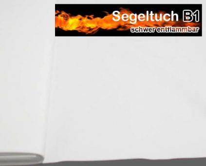 Segeltuch schwer entflammbar - 220 cm - Weiß 